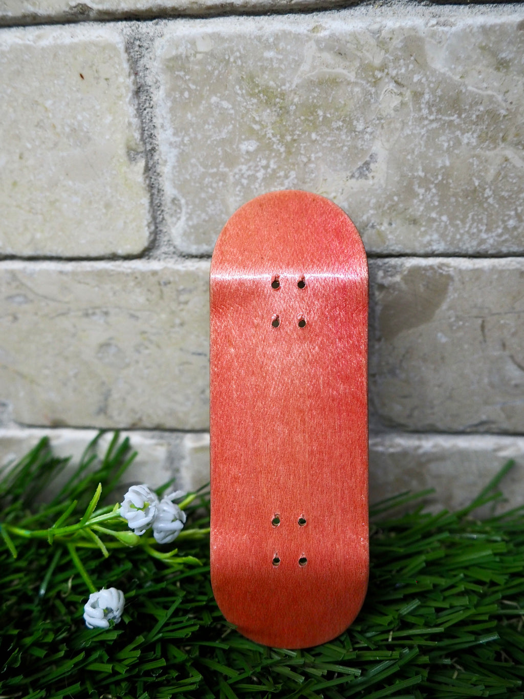32mm handcrafted Frog Fingerboard pink dyed maple deck | 5-ply Drop 2