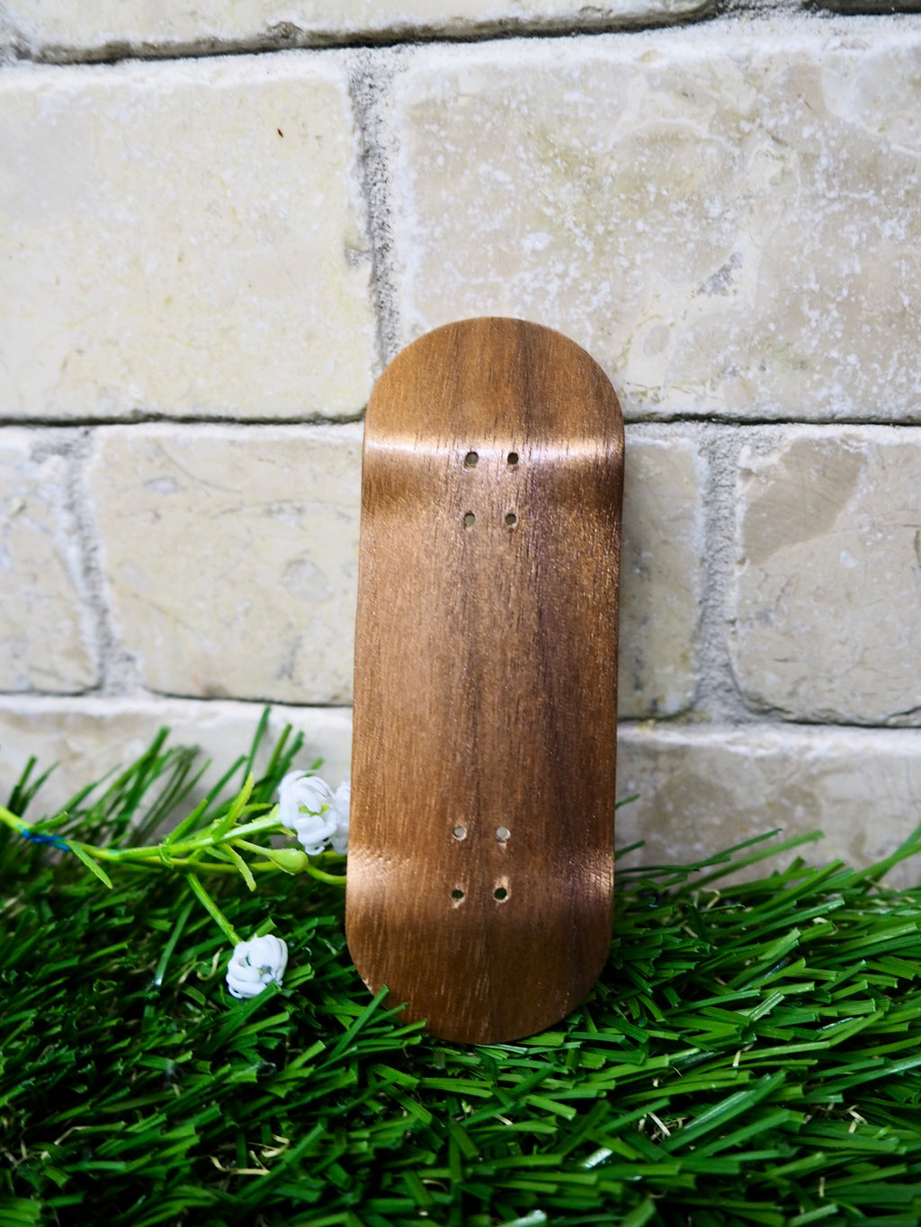 32mm handcrafted Frog Fingerboard brown deck | 5-ply Drop 2