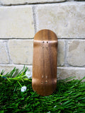 32mm handcrafted Frog Fingerboard brown deck | 5-ply Drop 2