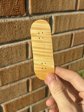 32mm handcrafted Frog Fingerboard zebra shine wooden deck | 5-ply